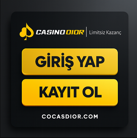Casinodior, hızlı giriş ve kolay kayıt seçenekleriyle kullanıcılarına kesintisiz eğlence sunuyor.